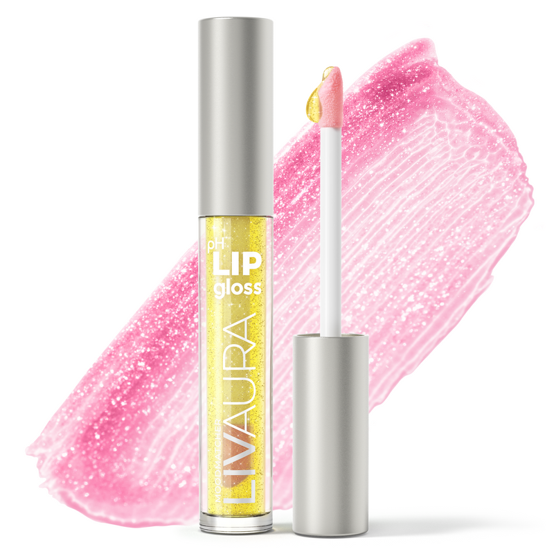 Livaura Shimmer Lip Gloss Sparkling Gold - MOODmatcher
